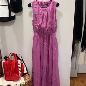 Ann Taylor Vibrant Purple Maxi Dress